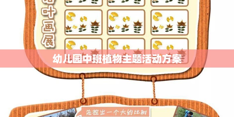 幼儿园中班植物主题活动方案