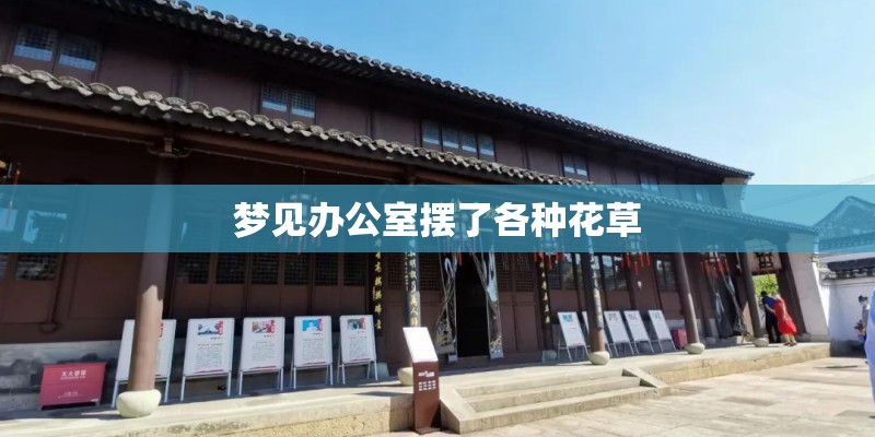 梦见办公室摆了各种花草