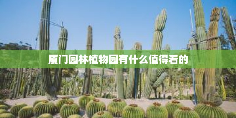 厦门园林植物园有什么值得看的