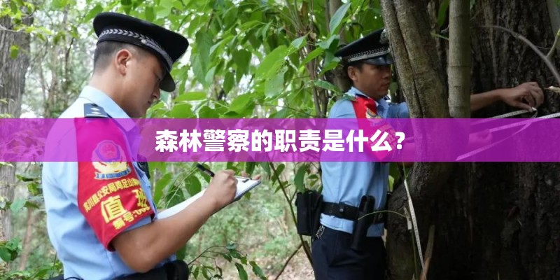 森林警察的职责是什么？