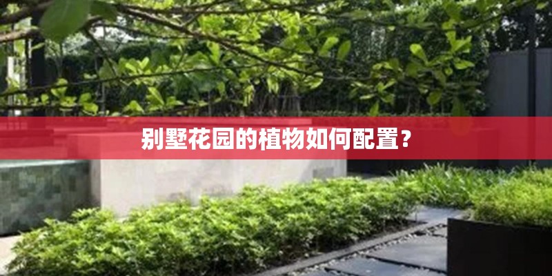别墅花园的植物如何配置？