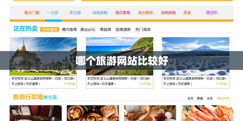 哪个旅游网站比较好