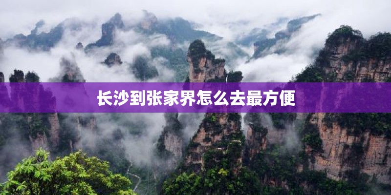 长沙到张家界怎么去最方便
